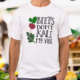 T-shirt Les betteraves ne tuent pas ma vibe Hommes