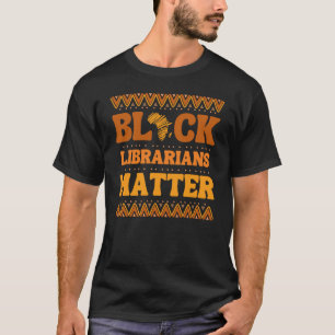 T-shirt Les bibliothécaires noirs importent les afro-améri