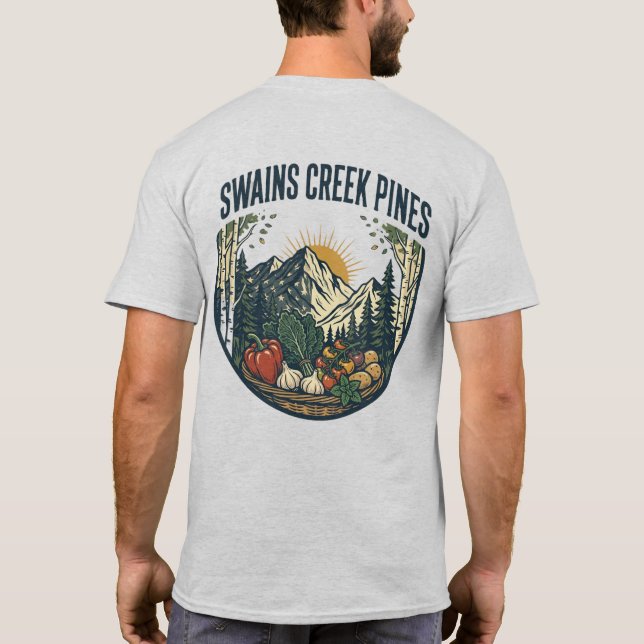 T-shirt Les bienfaits de la nature (Dos)