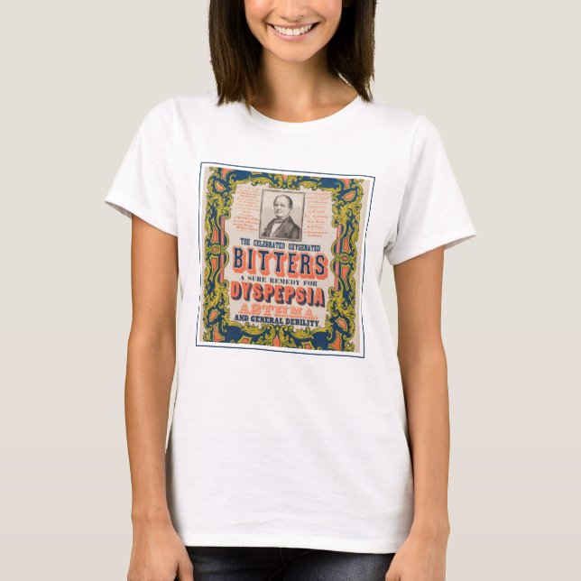 T-shirt Les Bitters oxygénés célèbres (Devant)