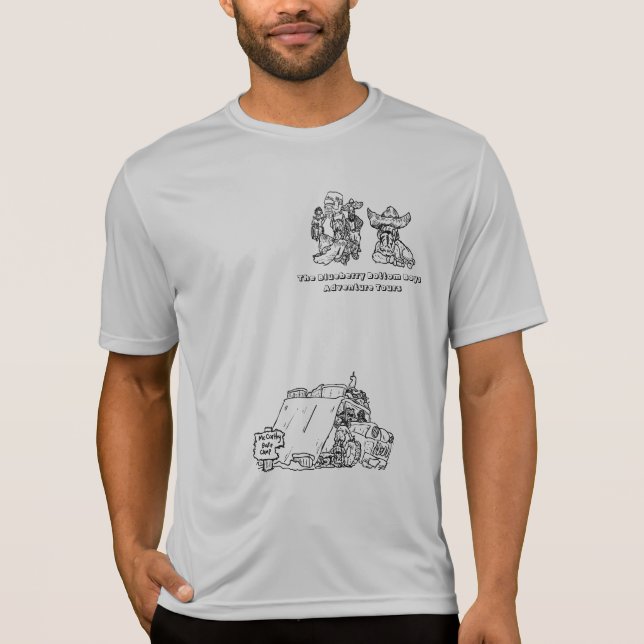 T-shirt Les Blueberry Bottom Boys voient le Grand Canyon (Devant)