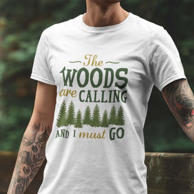 T-shirt Les Bois Appelent (Créateur téléchargé)
