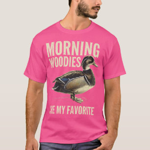 T-shirt Les Bois Du Matin Sont Mon Chasse De Canard En Boi