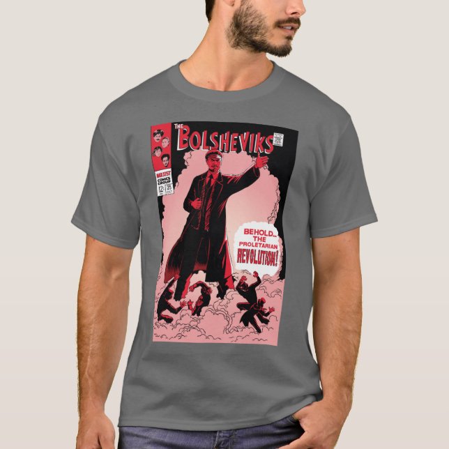 T-shirt Les Bolsheviks vintage (Devant)
