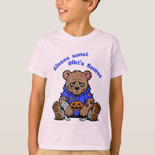 T-shirt Les bonbons, c'est la sauce (Devant)