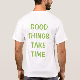 T-SHIRT LES BONNES CHOSES PRÉCIPITENT