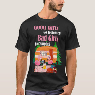 T-shirt Les Bonnes Filles Aller Au Ciel Les Mauvaises Fill