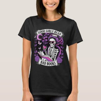 T-shirt Les Bonnes Filles Lisent Les Mauvais Livres