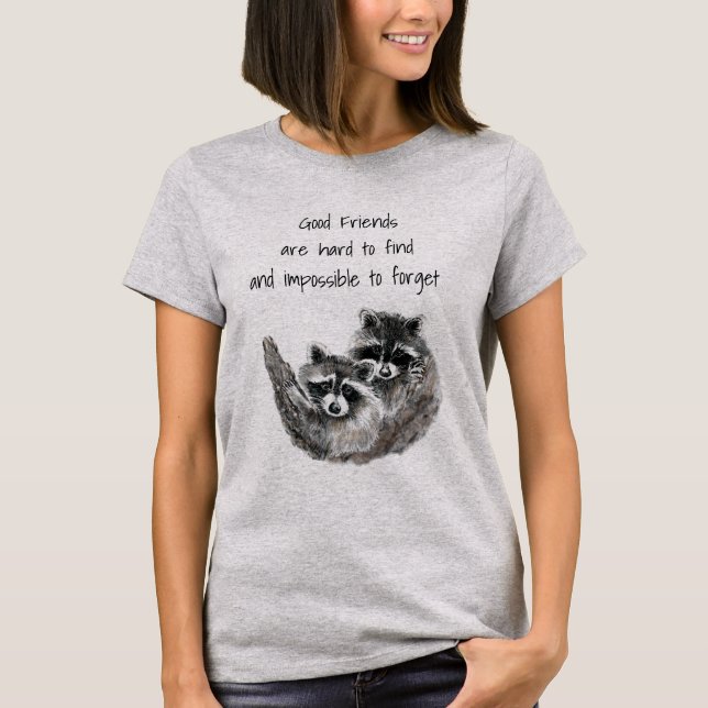 T-shirt Les bons amis difficiles à trouver Impossible Cita (Devant)