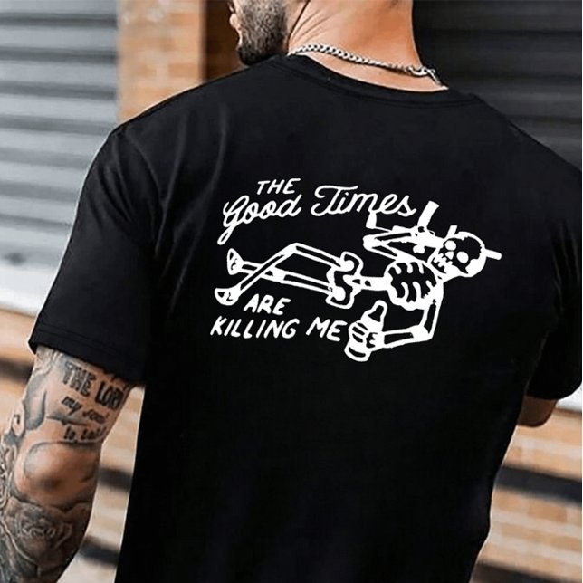 T-shirt Les Bons Moments Me Tuent Premium Unisex Tee (Créateur téléchargé)