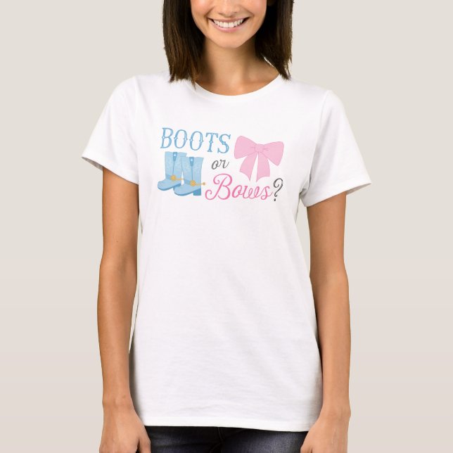 T-shirt Les bottes ou le genre d'arcs indiquent (Devant)