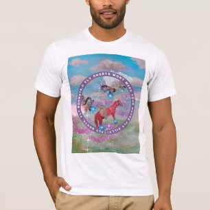 T-shirt Les bottes volantes les bonnets volants les feuill