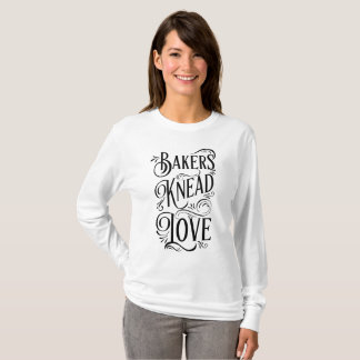 T-shirt Les boulangers malaxent l'amour - amusement pour