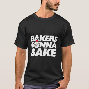 T-shirt Les boulangers vont faire cuire I Love Baking Cupc