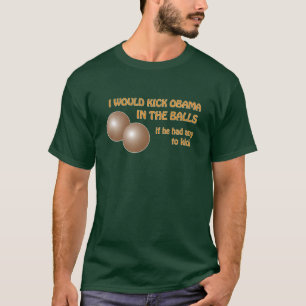 T-shirt Les boules d'Obama