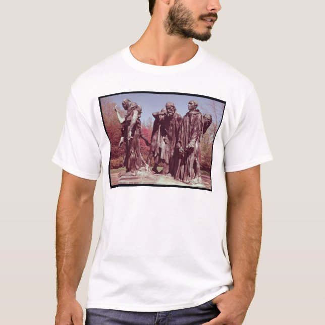 T-shirt Les bourgeoiss de Calais (Devant)