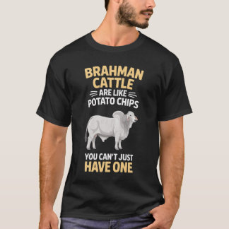 T-shirt Les bovins Brahman sont comme les Brahmanes
