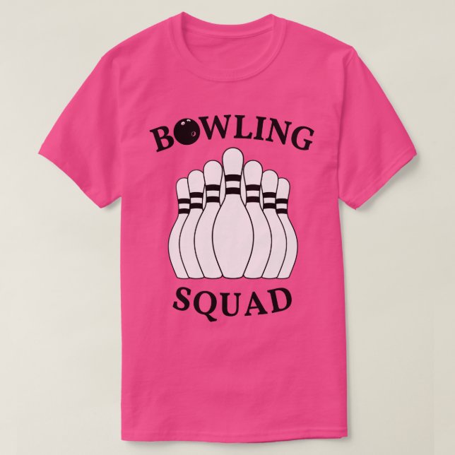 T-shirt Les Bowling Bowling Bowling Bowling Bowling Bowlin (Design devant)