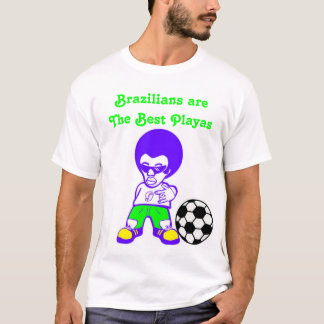 T-shirt Les Brésiliens sont le meilleur Playas