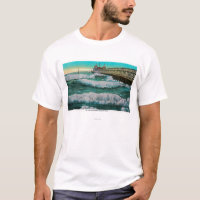 Les briseurs et la plage de PierLong de plaisir,