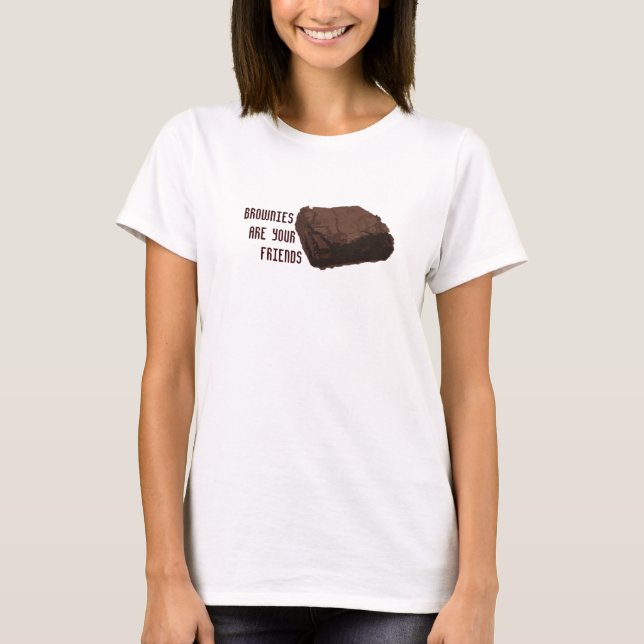 T-shirt Les "brownie" sont vos amis (Devant)