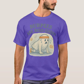 T-shirt Les burpees sont Boo Sheet