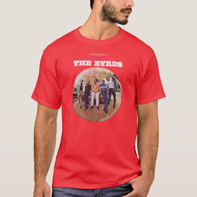 T-shirt Les Byrds Mrambourine Man amis (Devant)