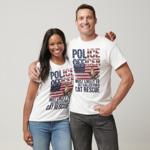 T-shirt Les Cadeaux De Police Les Plus Susceptibles De Sec