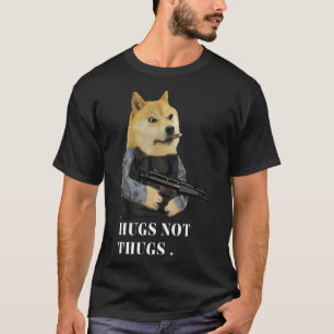 T-shirt Les câlins pas les voyous