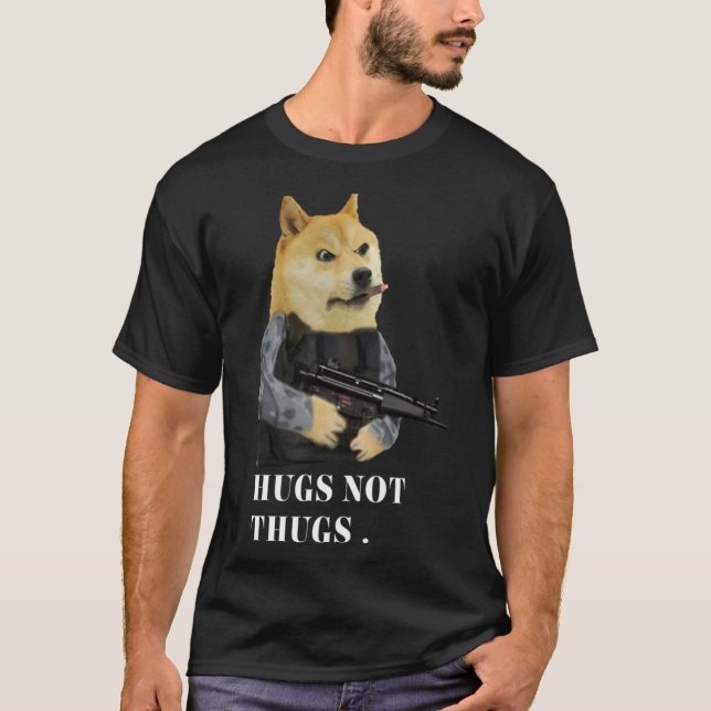 T-shirt Les câlins pas les voyous (Devant)