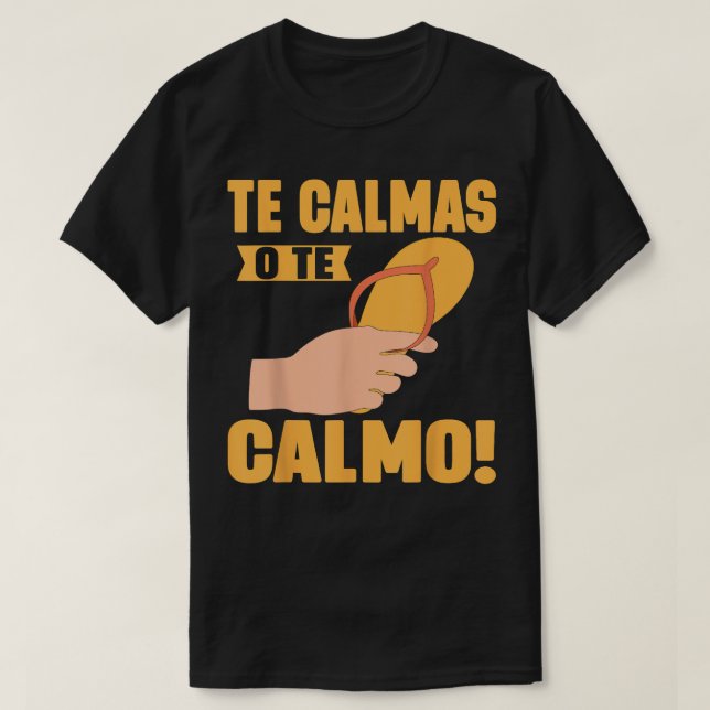 T-shirt Les Calmas O Te Calmo Mexicain (Design devant)