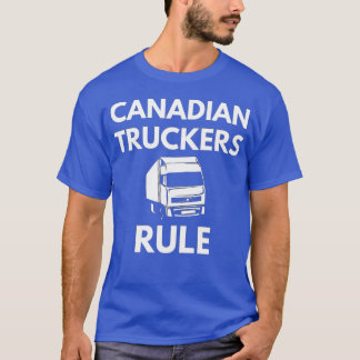 T-shirt Les Camionneurs canadiens jugent amusant le conduc