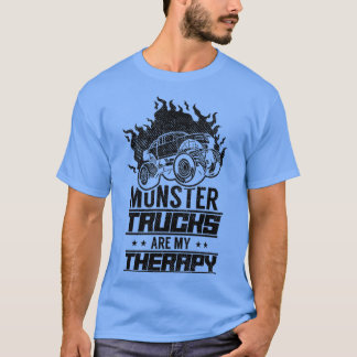 T-shirt Les Camions Monster Sont Ma Thérapie 2