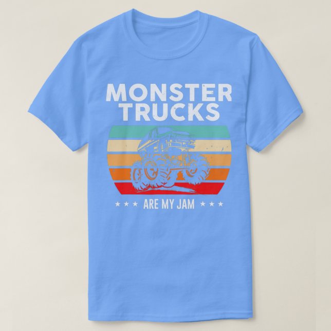 T-shirt Les Camions Monster Sont Mes Amateurs De Jam OffRo (Design devant)