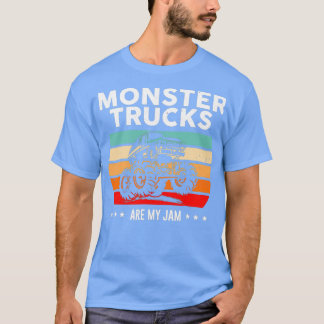 T-shirt Les Camions Monster Sont Mes Amateurs De Jam OffRo