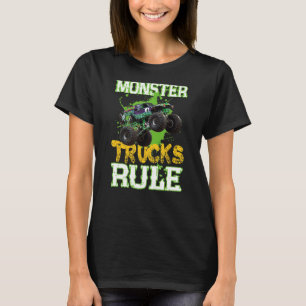 T-shirt Les Camions Monster Sont Mes Camions Monster 2