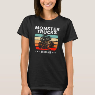 T-shirt Les Camions Monster Sont Mon Jam Off Road Vehicle