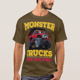T-shirt Les Camions Monster vintages Sont Mes Chemises Jam
