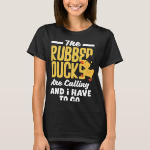 T-shirt Les Canards En Caoutchouc Ducky En Caoutchouc Appe