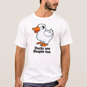 T-shirt Les canards sont les gens aussi