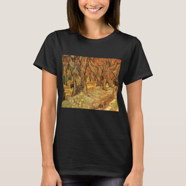 T-shirt Les Cantonnier par Vincent van Gogh (Devant)