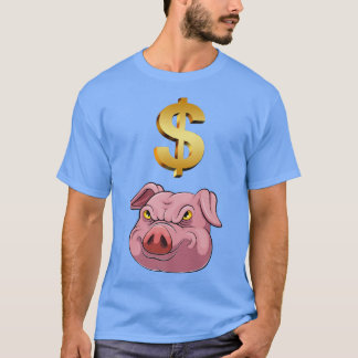 T-shirt Les capitalistes sont les cochons Premium