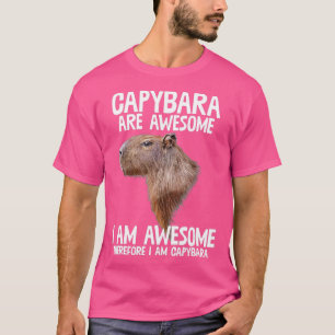 T-shirt Les Capybara Sont Super Donc Im Capibara Funny H