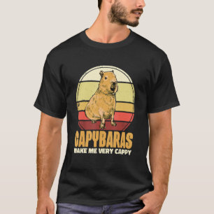 T-shirt Les Capybaras Me Rendent Très Heureux