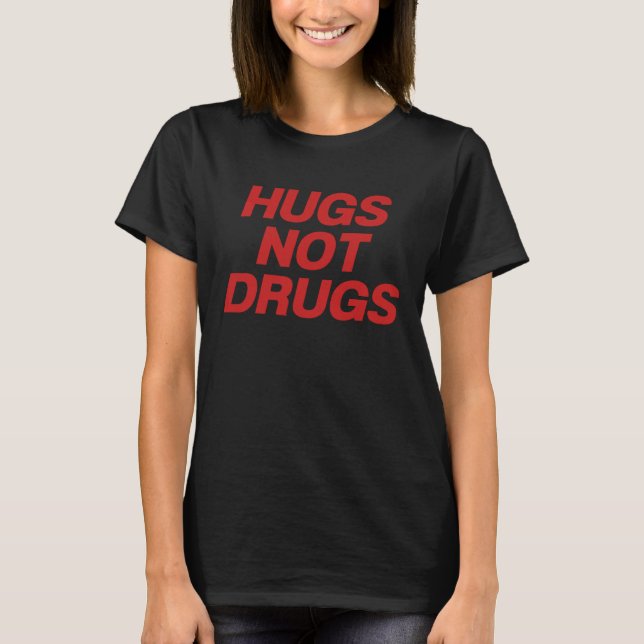 T-shirt Les carottes pas la drogue Sarcastique (Devant)