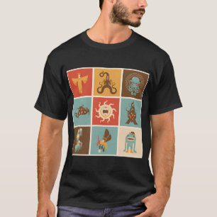 T-shirt Les Carrés Lovecraftiens