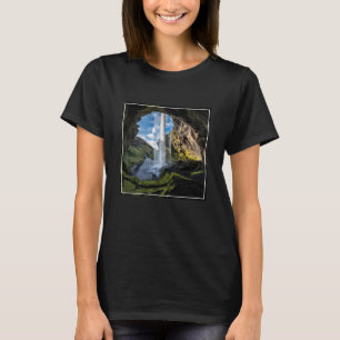 T-shirt Les cascades Cascade islandaise
