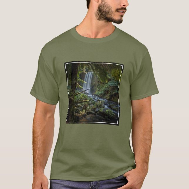 T-shirt Les cascades | Hopetoun Falls, Nouvelle-Zélande (Devant)