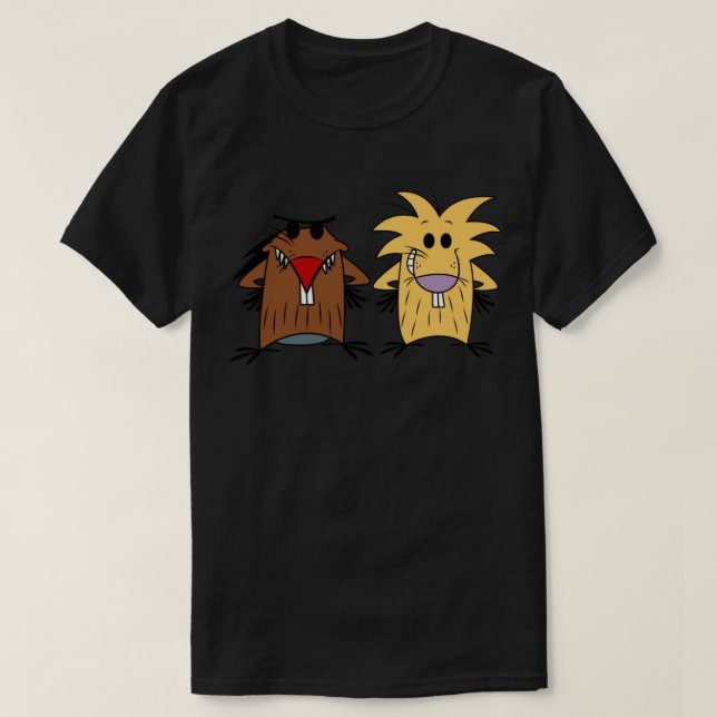 T-shirt Les castors en colère (Design devant)