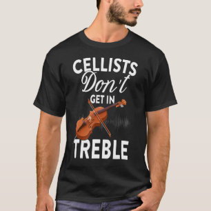 T-shirt Les Cellists ne tombent pas dans la table - Joueur